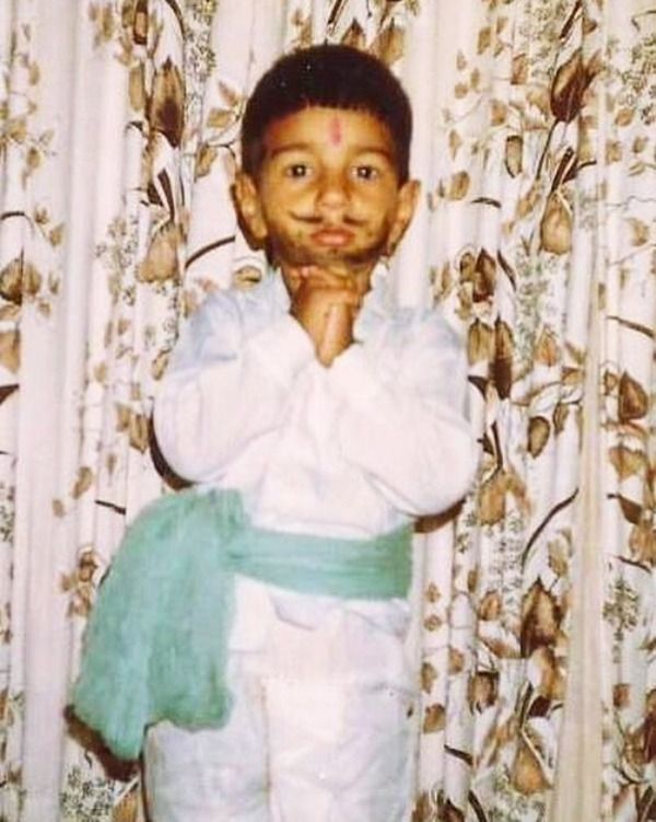 Childhood photos of Gurpreet Singh Sandhu