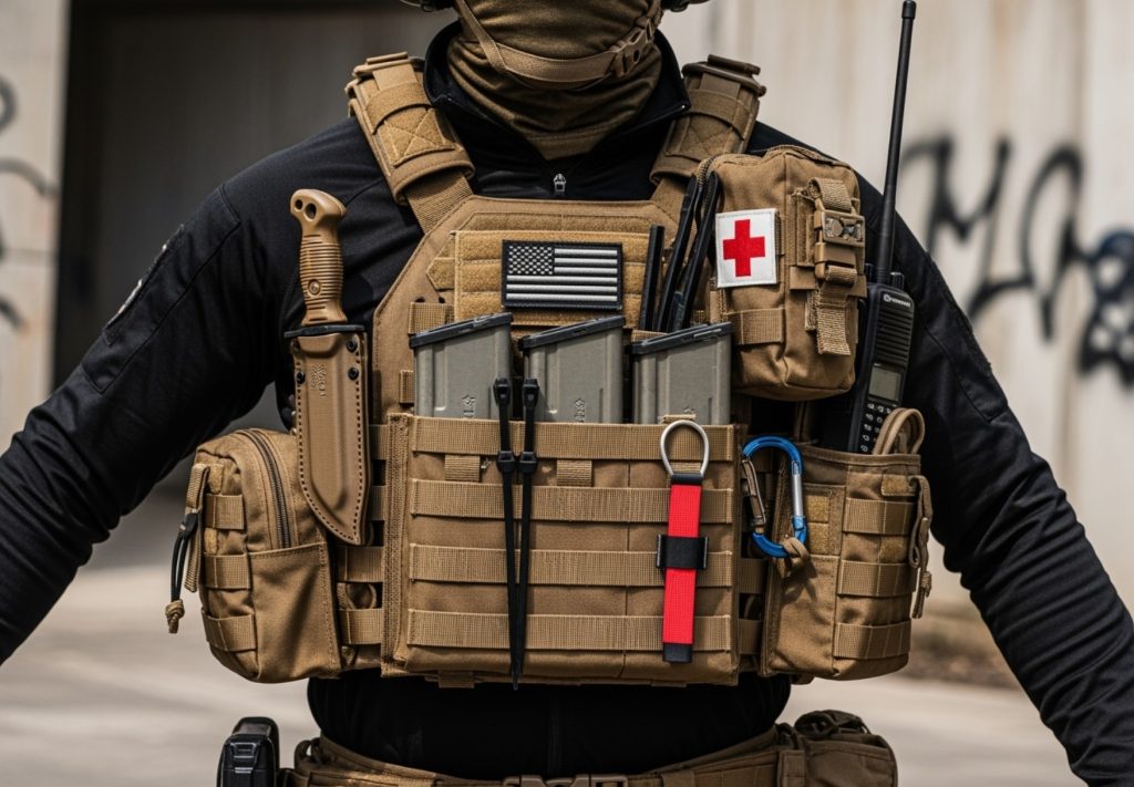 ballistic vest us army red cross