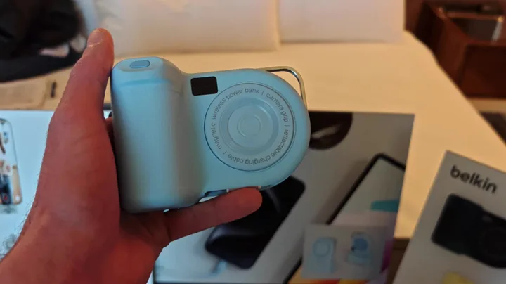 Question: What was the most impressive thing you saw at CES? 2 Belkin Stage Power Grips