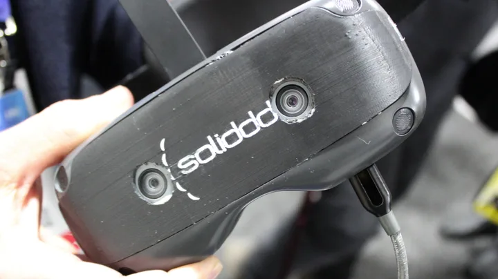 Question: What was the most impressive thing you saw at CES? 7 SolidddVision Smart Glasses