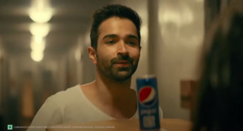 Varun Mitra in a still from a Pepsi commercial