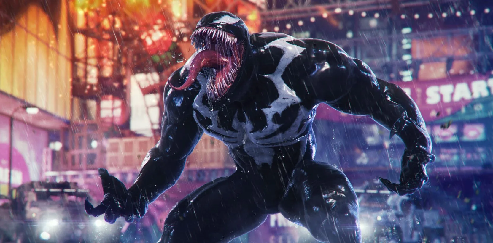 Venom from Marvel's Spider-Man 2.