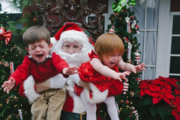 5. Take a photo with Santa. reality