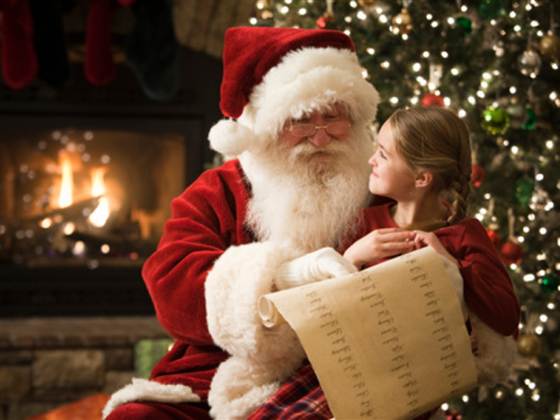 5. Take a photo with Santa. expectation