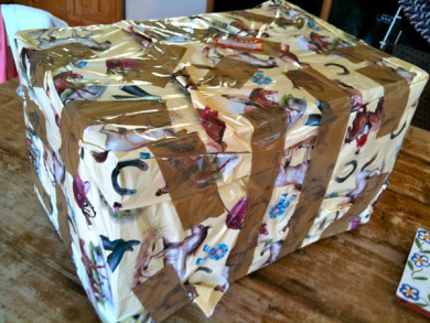 7. Wrap Christmas gifts for your loved ones. reality