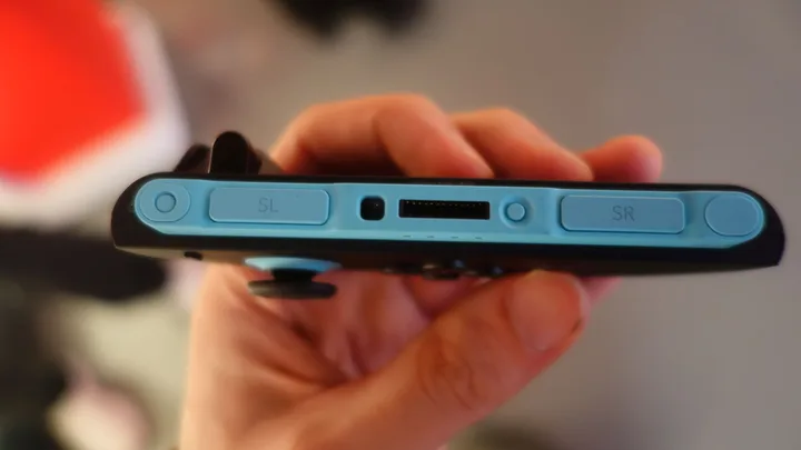 You asked: Nintendo Switch 2, the best Android phones and OLED upgrades 2 A hand holding a Switch 2 Joy-con.