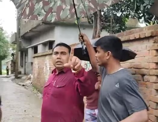 Sheikh Shahjahan visiting North 24 Parganas