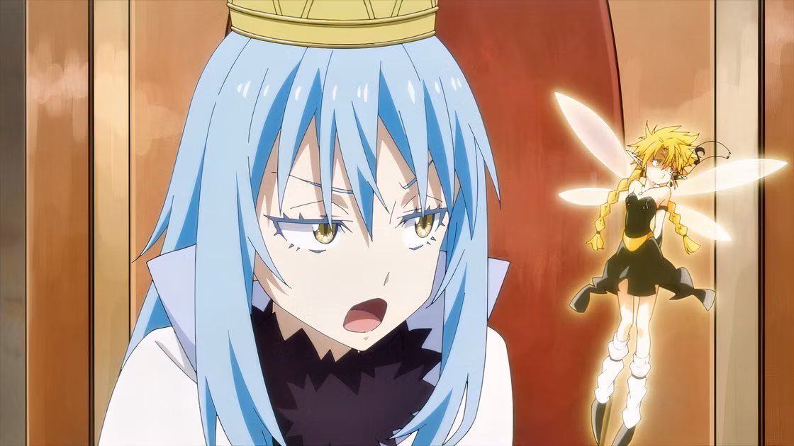 Rimuru jokes with Ramiris in That Time I Got Reincarnated as a Slime