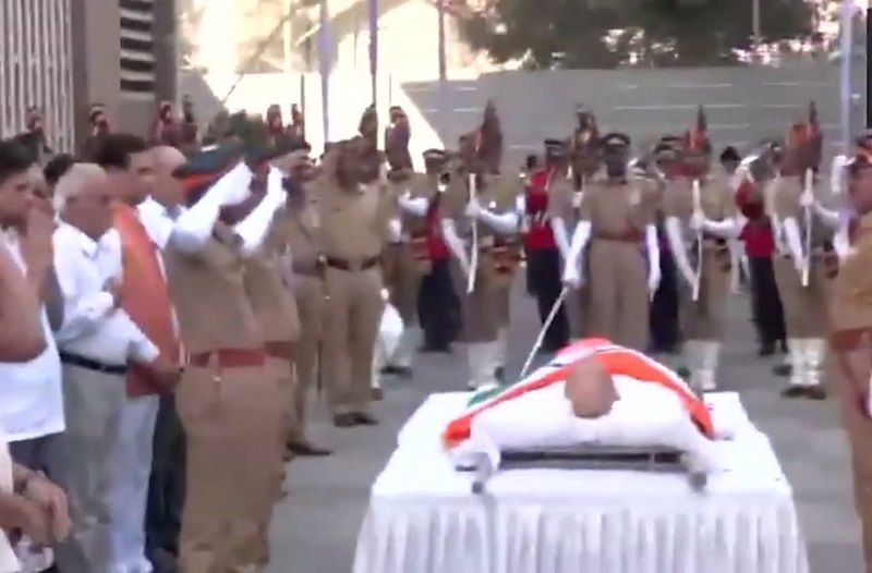 Manohar Joshi's last rites