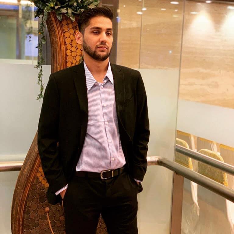 Rudraysh Joshii during his work as a sales professional.