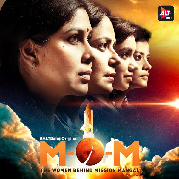 Poster for Hindi movie 'MOM-Mars Mission' (2019)