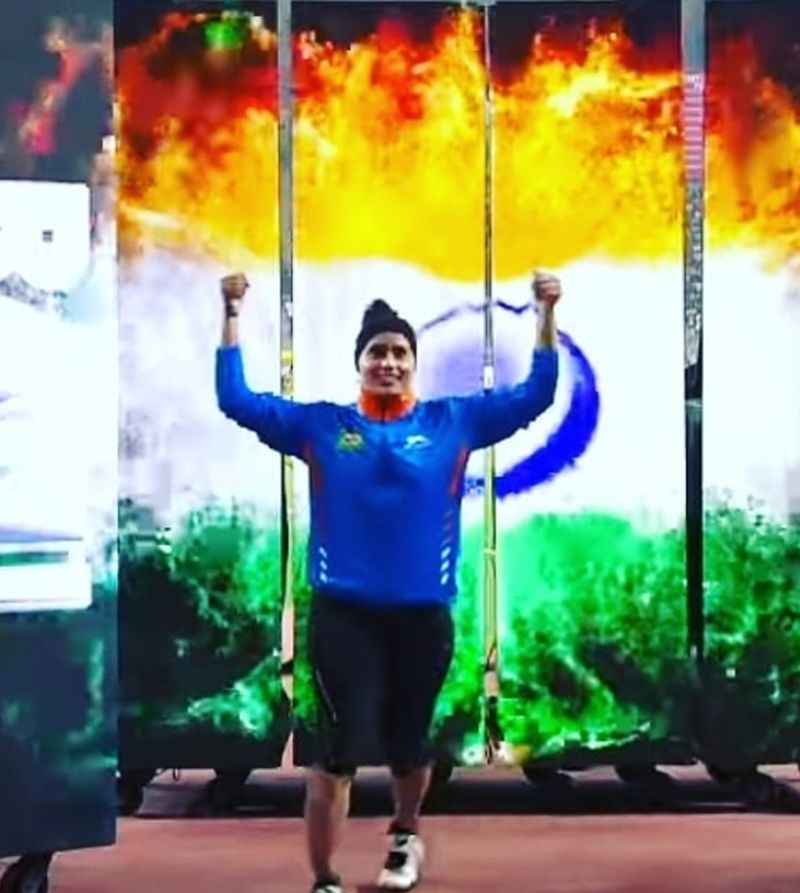 Annu Rani at the 2019 Doha World Athletics Championships