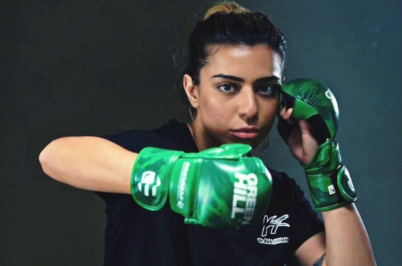 Eman Falcon Khan Wiki, Height, Weight, Age, Husband, Family, Biography, etc. 1 MMA fighter Eman Falcon Khan