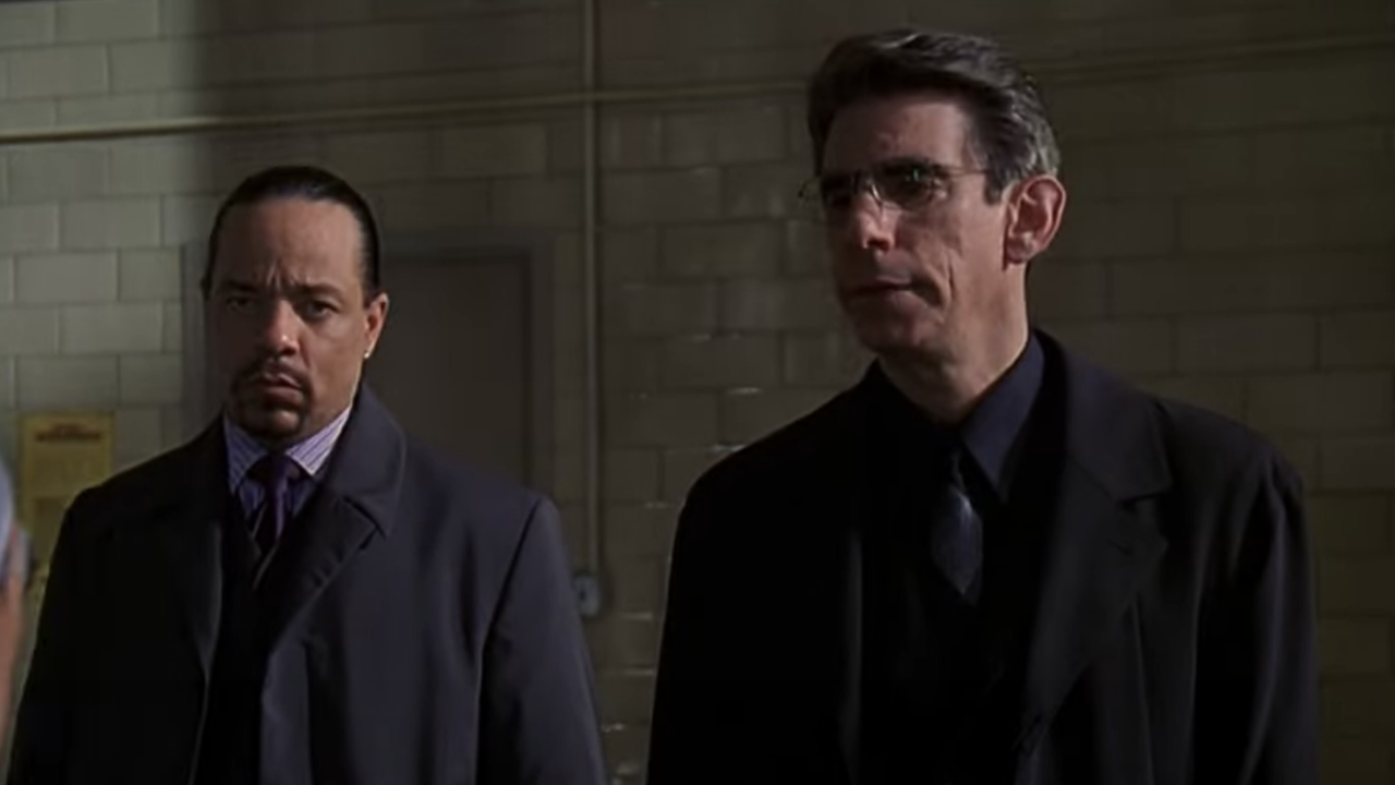 رچرڈ بیلزر اور آئس ٹی ان لا اینڈ آرڈر: ایس وی یو اسکرین شاٹ بطور منچ اینڈ فن