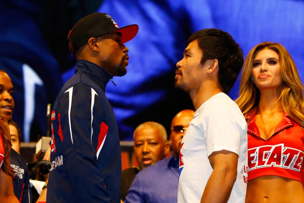 Mayweather vs Pacquiao 2 Odds, Latest Betting Lines 1 Floyd Mayweather Jr. vs. Manny Pacquiao - Weigh-in