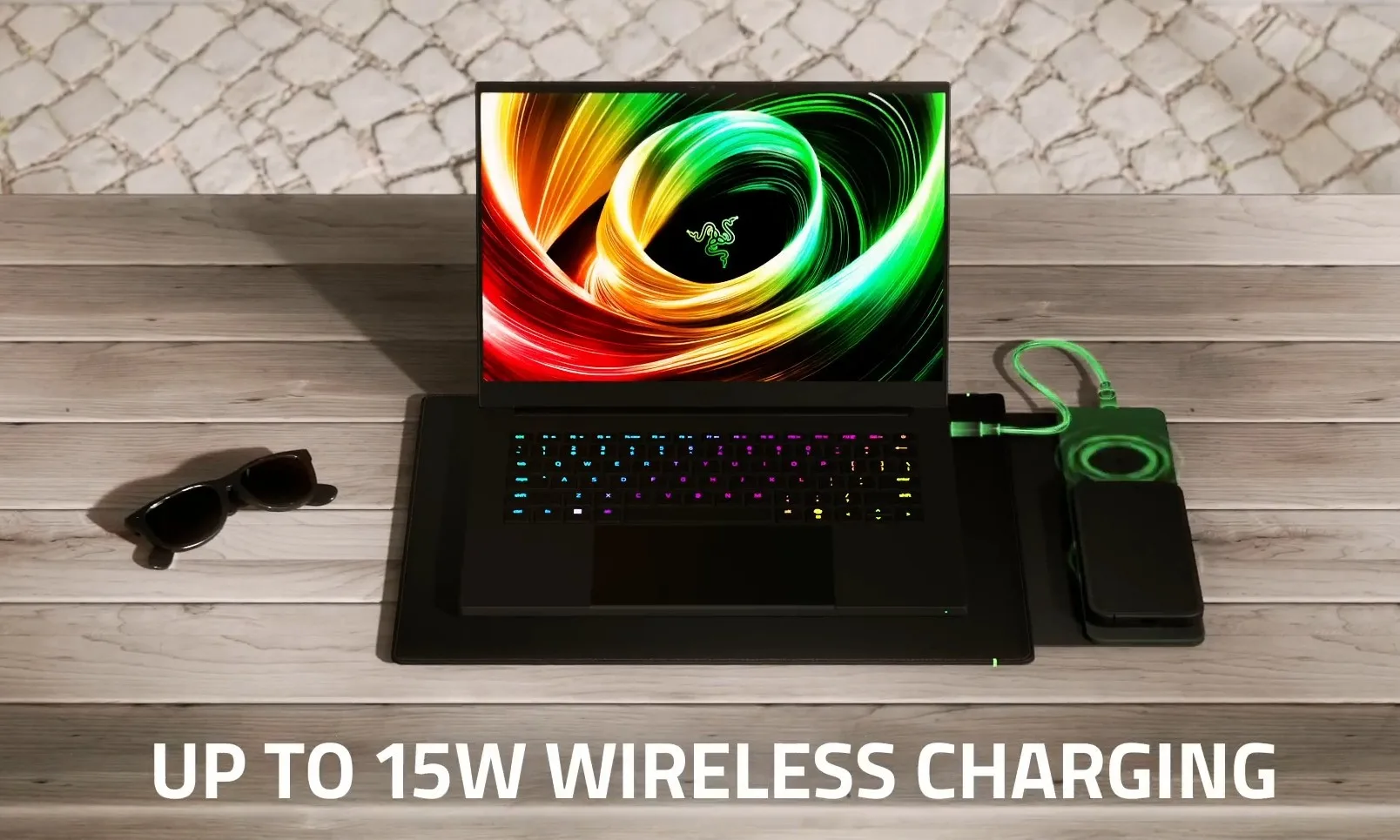 Razer's expensive new laptop sleeve is a wireless charging mat in disguise. 1 Computers, electronics, laptops
