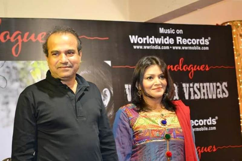Vandana Vishwas and legendary Bollywood playback singer Suresh Wadkar have come together to release their album 'Monologues'.