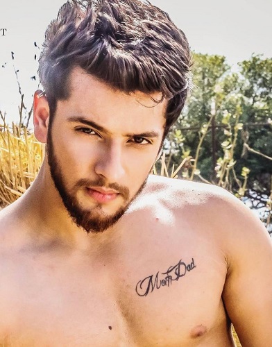 Shivam Khajuria's tattoos