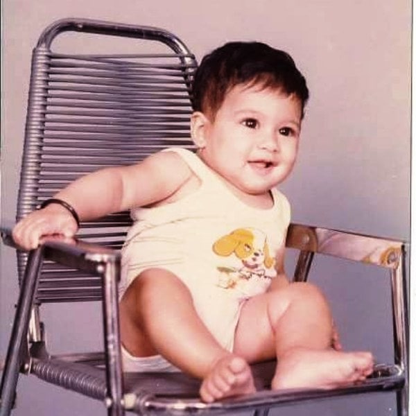 Childhood photos of Vahbiz Dorabjee