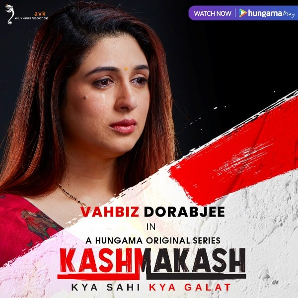 Vahbiz Dorabjee on Kashmakash Poster: Kya Sahi Kya Galat