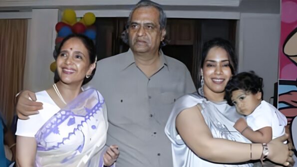 Joy Mukherjee and his family