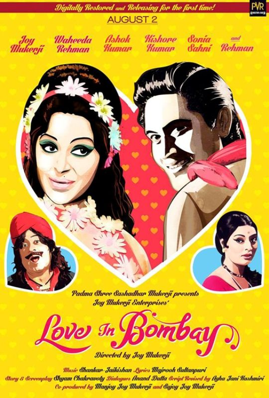 Poster for Joy Mukherjee's film Love in Bombay (2013)