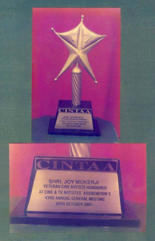 Joy Mukherjee CINTAA Award