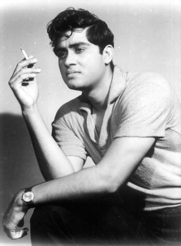 Joey Mukherjee smoking a cigarette 