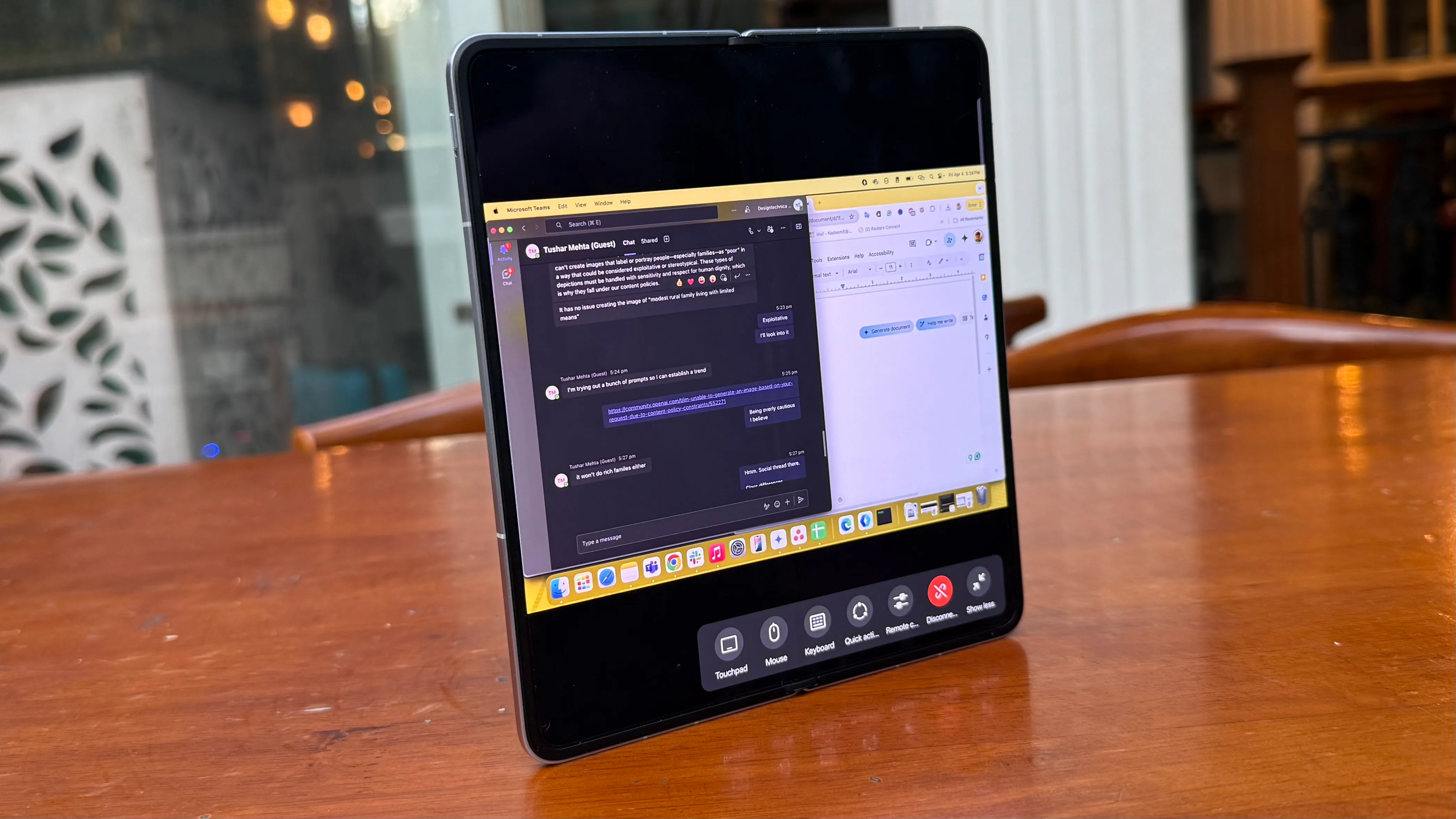 Oppo Find N5 facilitates remote control of your Mac.