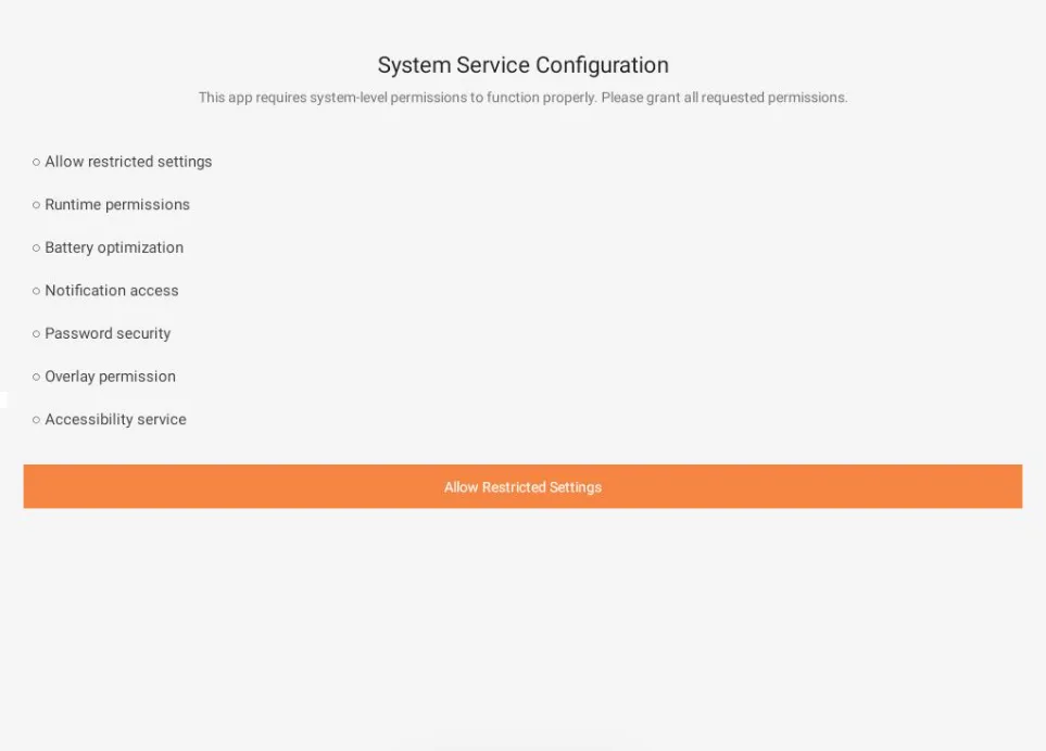 Android app installation prompt