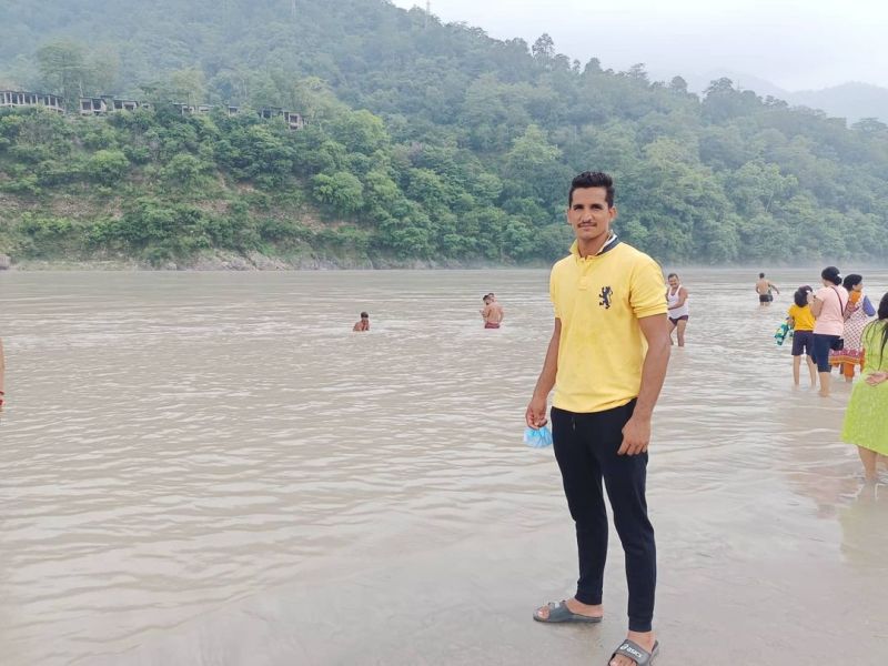Sumit Kumar on his trip to Rishikesh