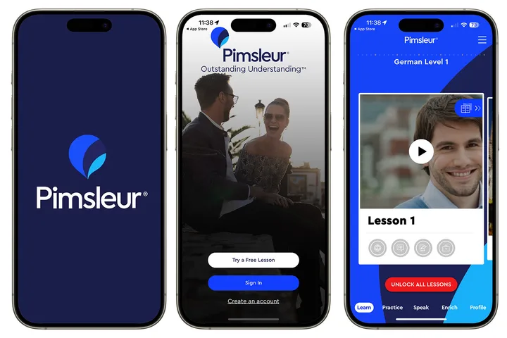 Pimsleur app.