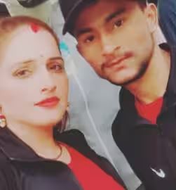 Sachin Meena and Seema Haider after marriage in Nepal