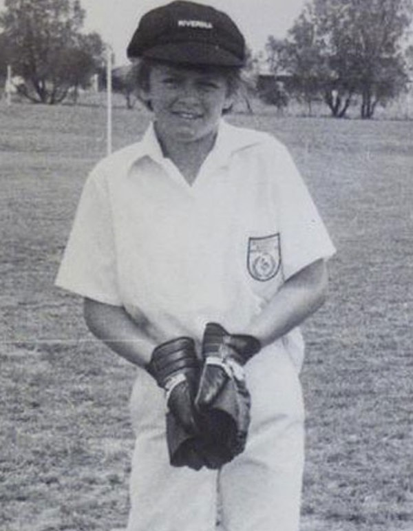 Adam Gilchrist childhood photo