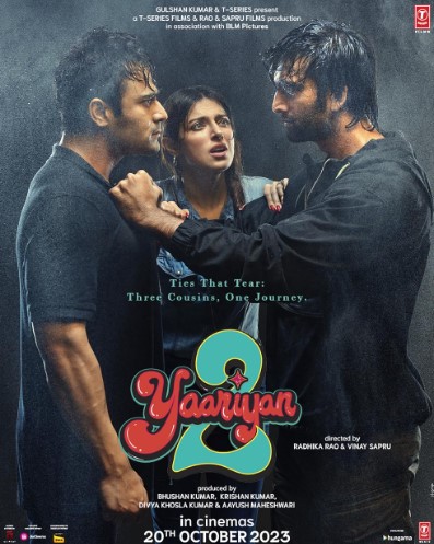 Poster for the movie 'Yaariyan 2'