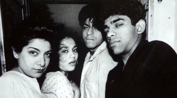 Rituraj Singh with Shahrukh Khan at ‘Barry John Acting Class’ in New Delhi.