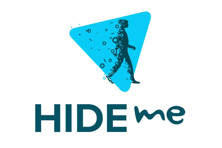 The Hide.me logo will appear on a white background.