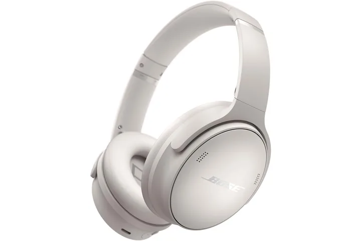 Bose QuietComfort headphones on a white background.