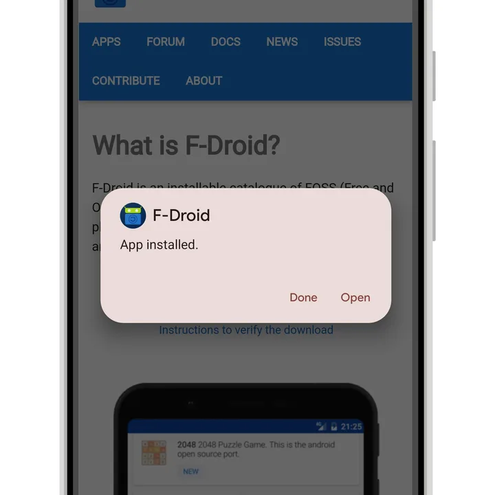 How to install Android apps from outside the Play Store 15 Android 14 Chrome browser prompting to open newly installed apps