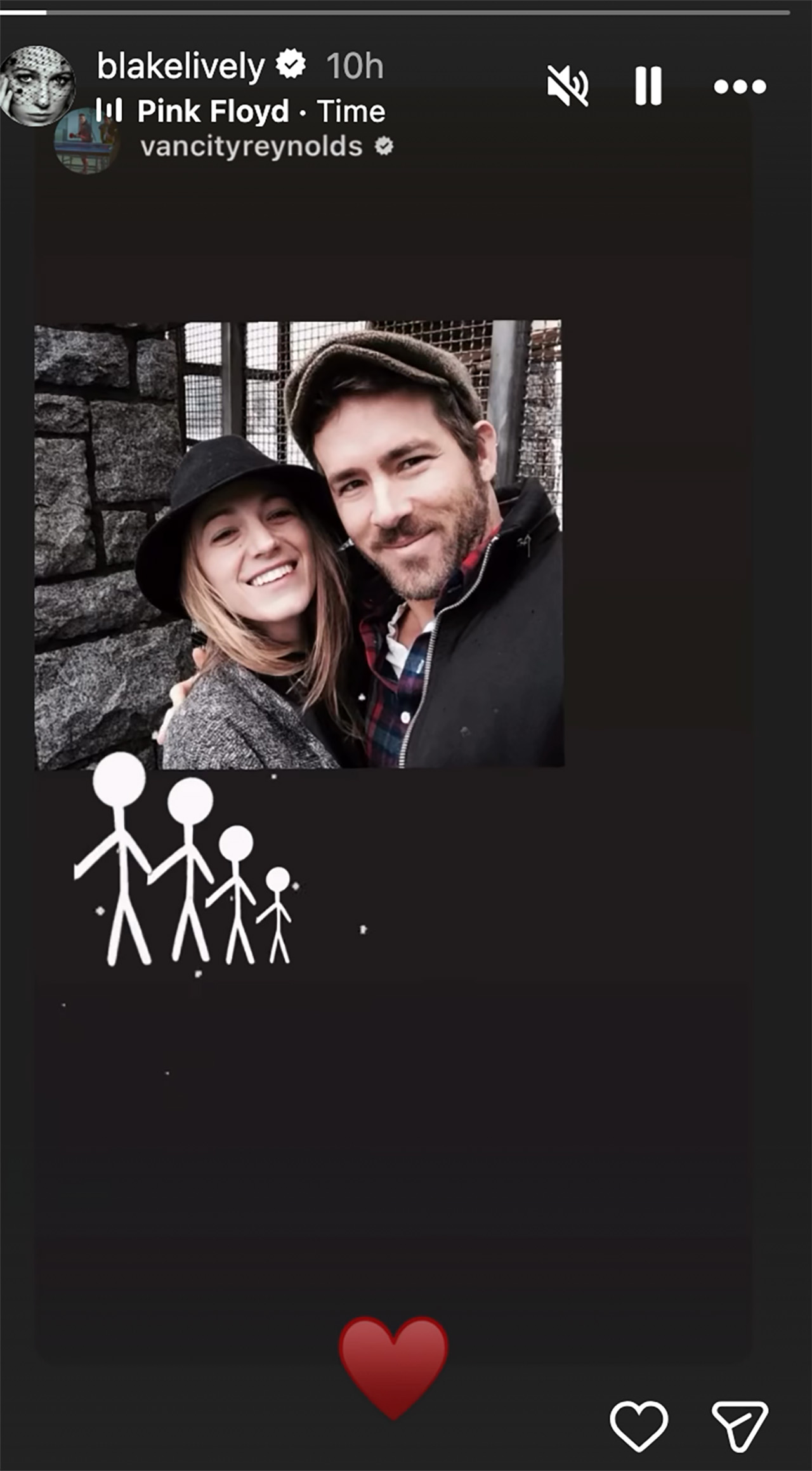 Blake Lively اور Ryan Reynolds خاندان کے بارے میں ایک میٹھی پوسٹ شیئر کرتے ہیں۔