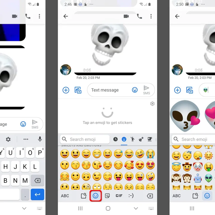 How to Get New Emojis on Your iPhone or Android Device 5 GBoard's Emoji Kitchen.