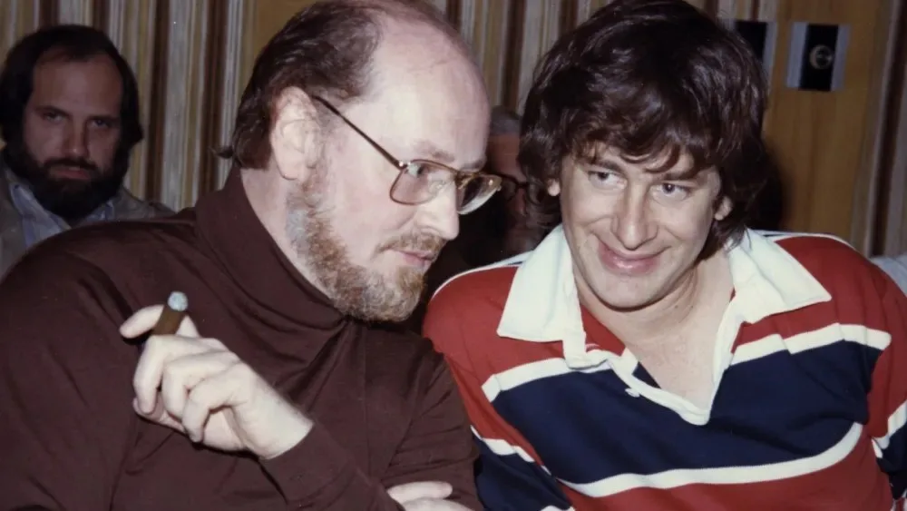 Hollywood's biggest filmmakers are candid about using AI in their films. 2 John Williams and Steven Spielberg in the 1980s