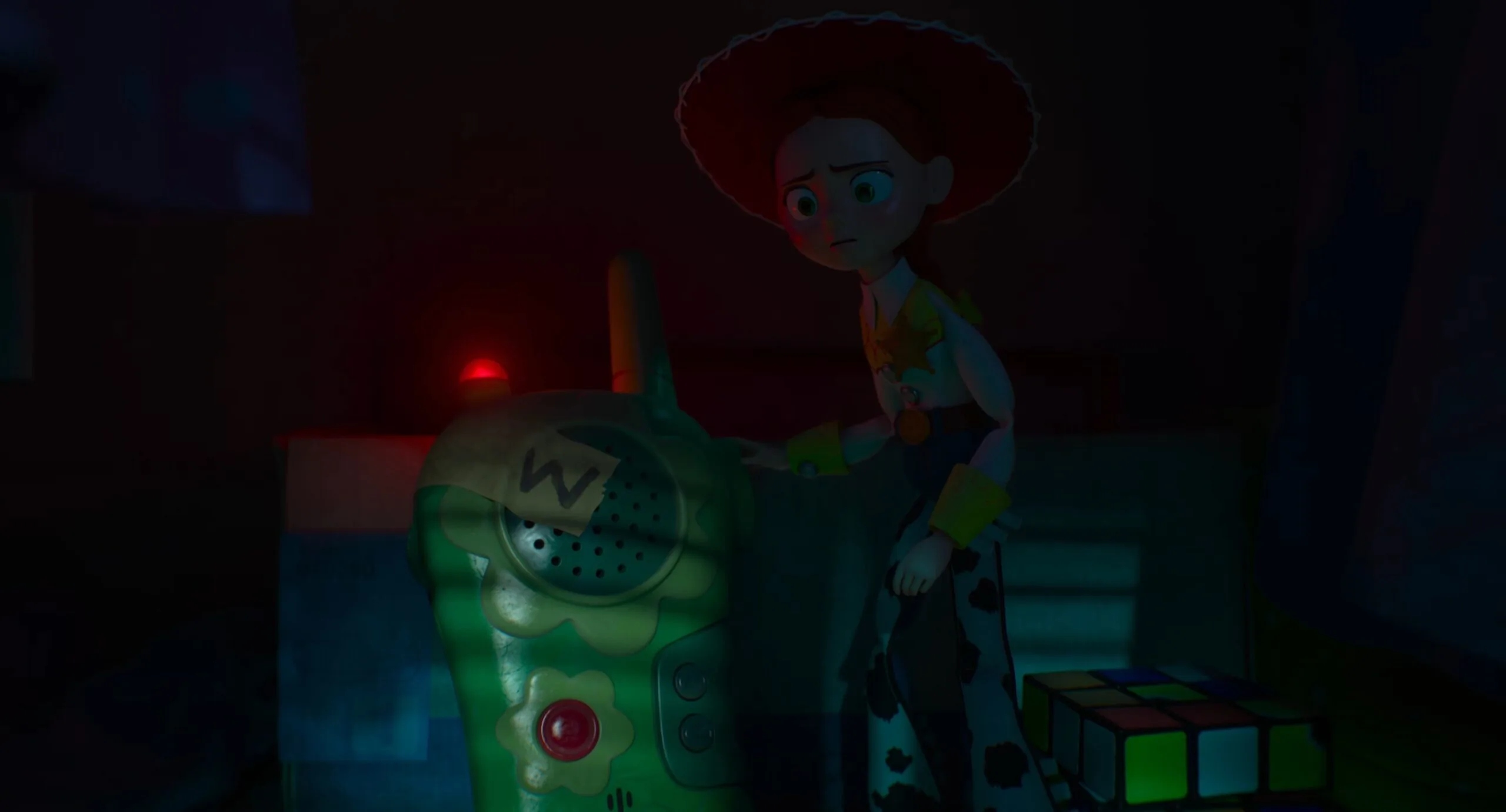 I saw the first trailer for Toy Story 5. Here's why this movie will reinvigorate Pixar's iconic franchise. 2 Jessie looks worried next to the walkie-talkie in Toy Story 5.