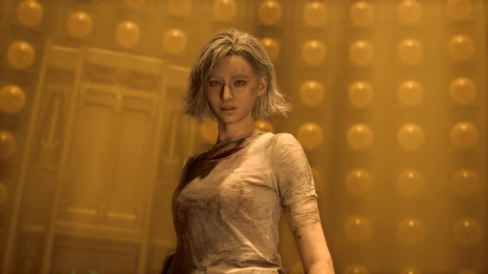 Grace in the Pandora room in Resident Evil Requiem