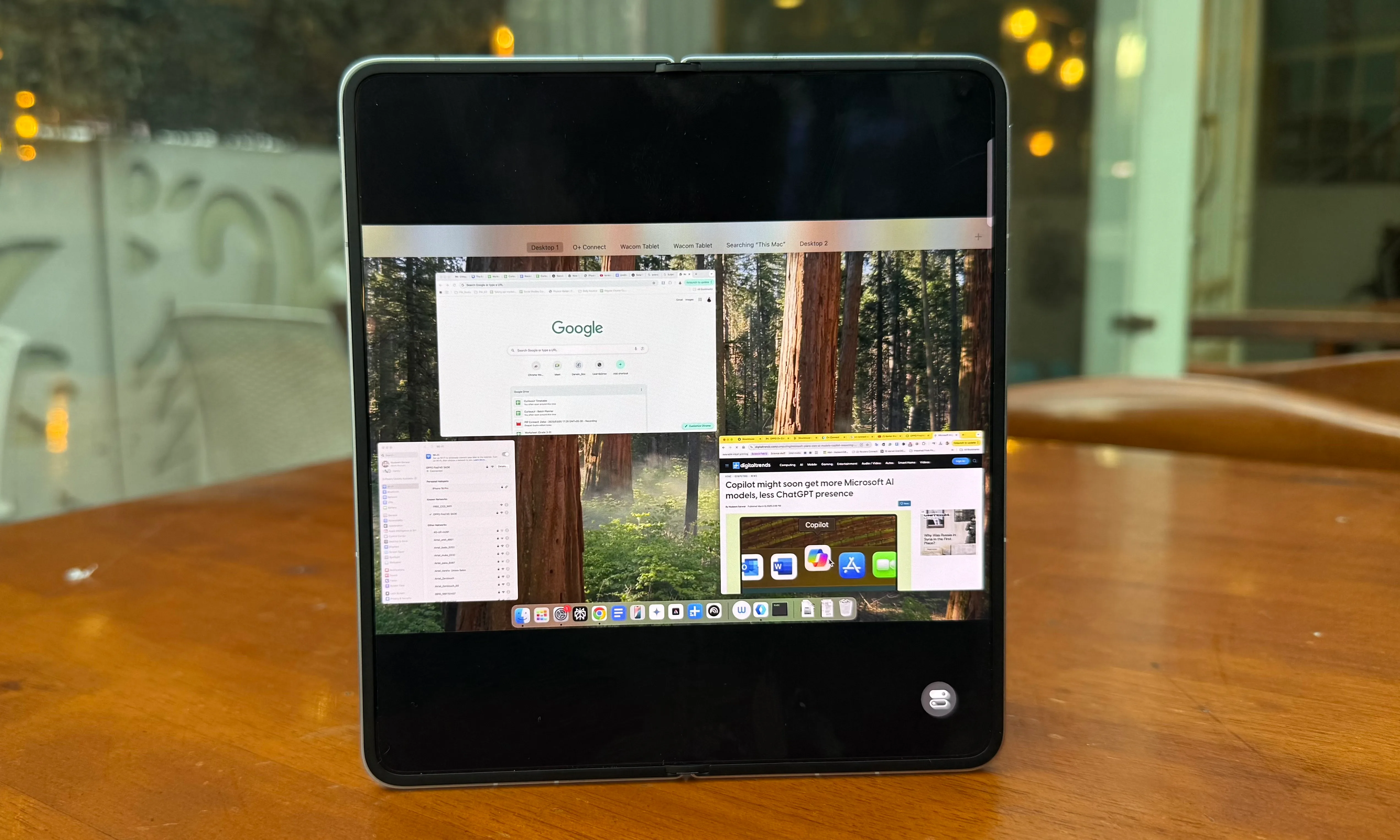 Oppo Find N5 allows you to access your Mac remotely.