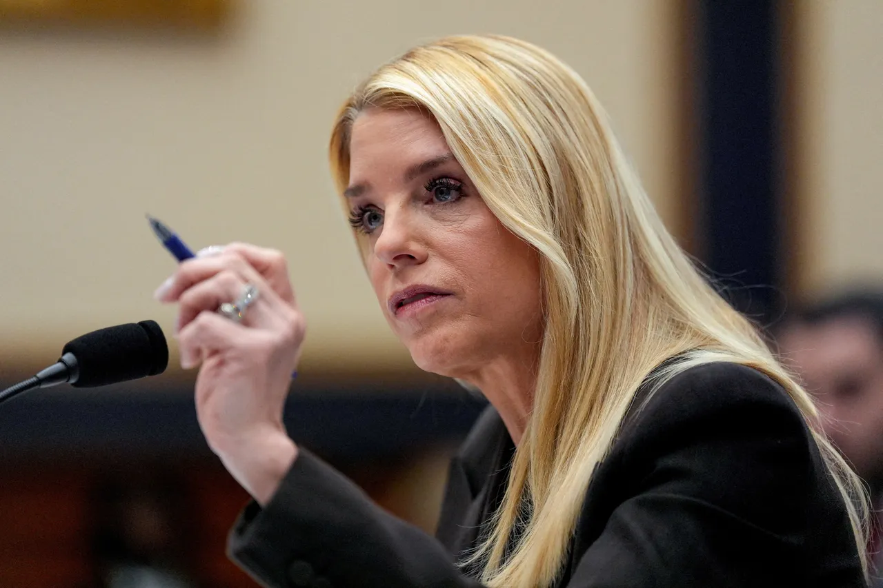 US House Committee subpoenas Attorney General Pam Bondi over Epstein