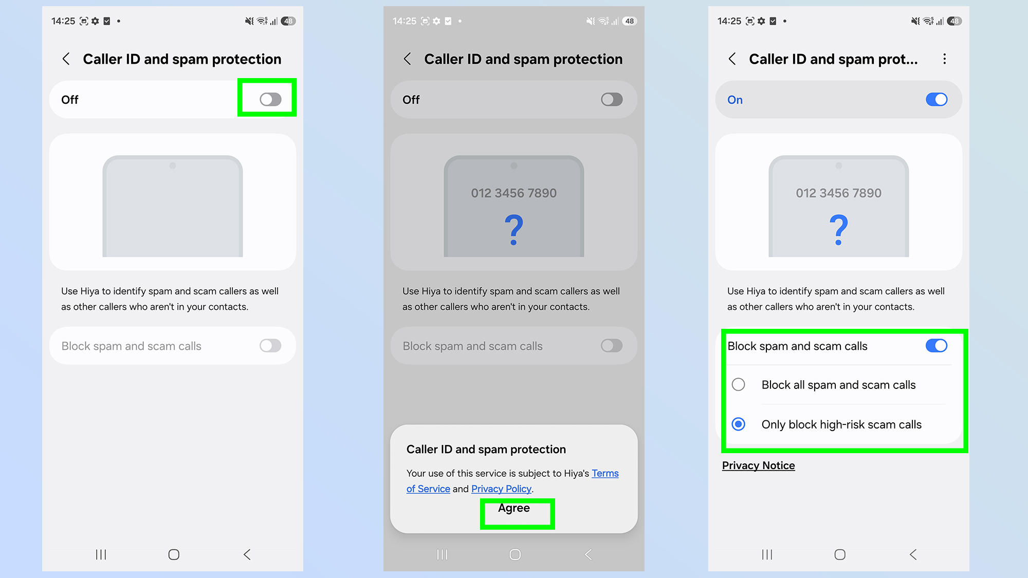Galaxy S26 پر کال اسکریننگ کیسے ترتیب دی جائے۔