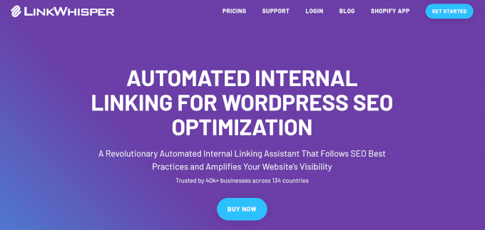 وسپر ہوم پیج کو لنک کریں۔