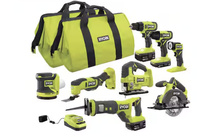Ryobi 8 - ٹول بنڈل