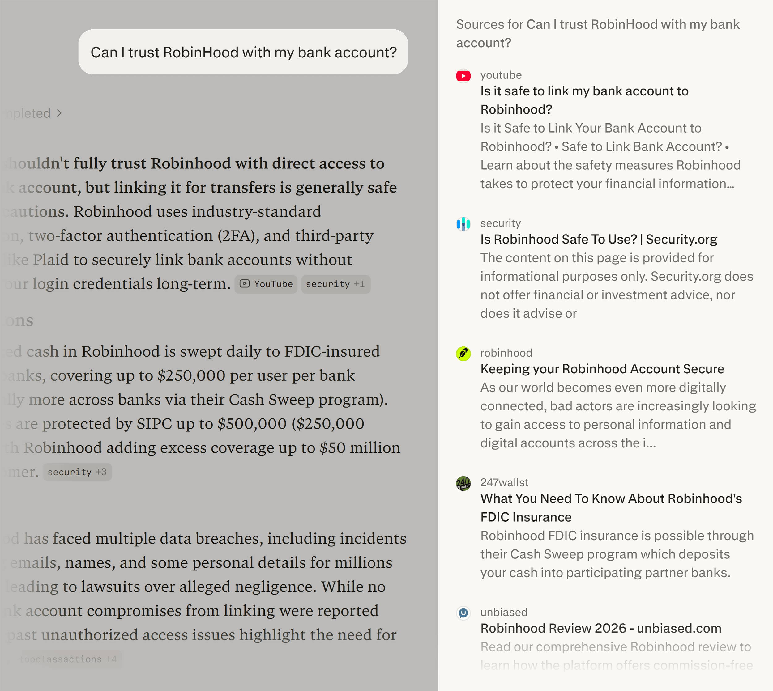 پریشان - کیا آپ رابن ہڈ پر بھروسہ کر سکتے ہیں؟ پریشان - کیا آپ رابن ہڈ پر بھروسہ کر سکتے ہیں؟